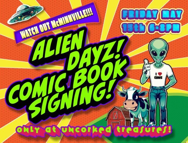Thank you so much to everyone that came out for my first comic and signing event.
Uncorked Treasures for taking the risk and making it happen.
Geraldi's in Mac for the pizza and shoutout.
My parents for the love and stability.
You can still get a copy for $8 with random signatures hidden all weekend long.